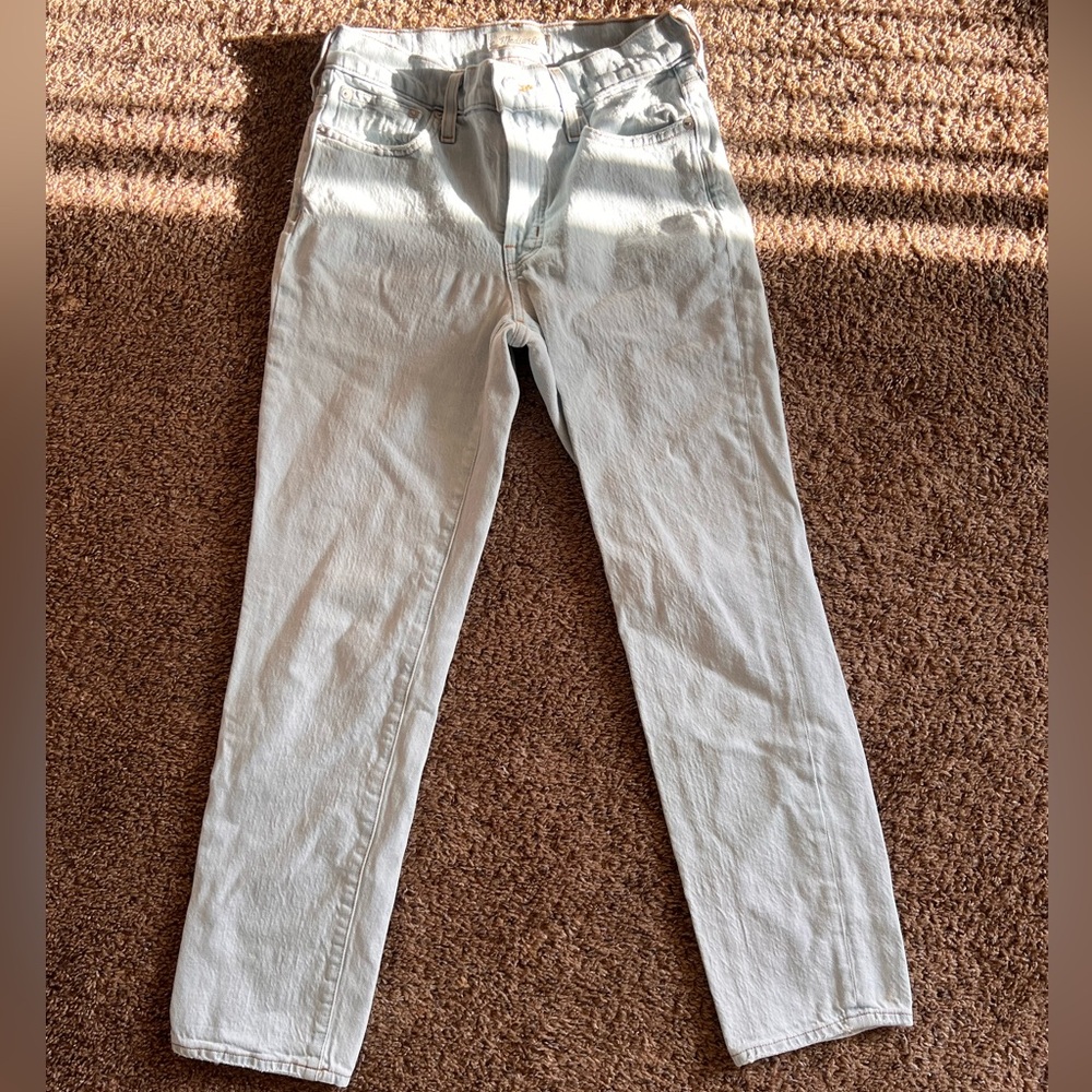 Madewell The Mid-Rise Perfect Vintage Jean light wash size 25
